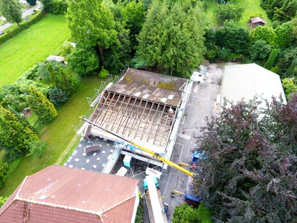 Sanierung Wellplatten